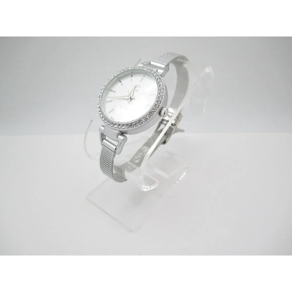 Women Charming Charlie Quartz WR Analog 34mm Dial Causal Round Watch (G413)